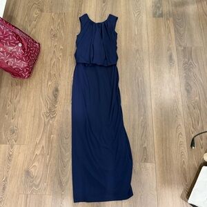 Phase Eight Elegant Navy Blue Sleeveless Dress UK 12 US 8